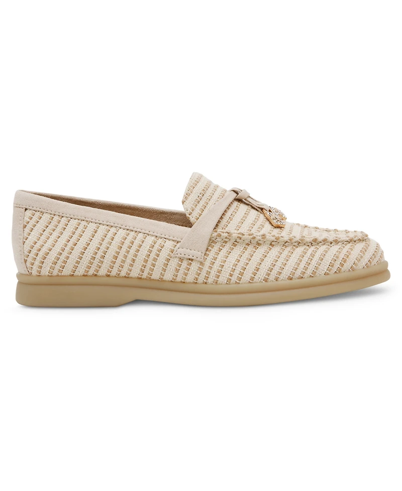 Anne Klein Women's Sadrine Slip Linen Loafers