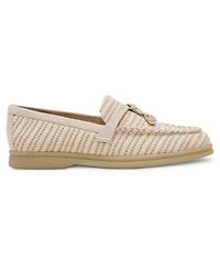Anne Klein Women's Sadrine Slip Linen Loafers