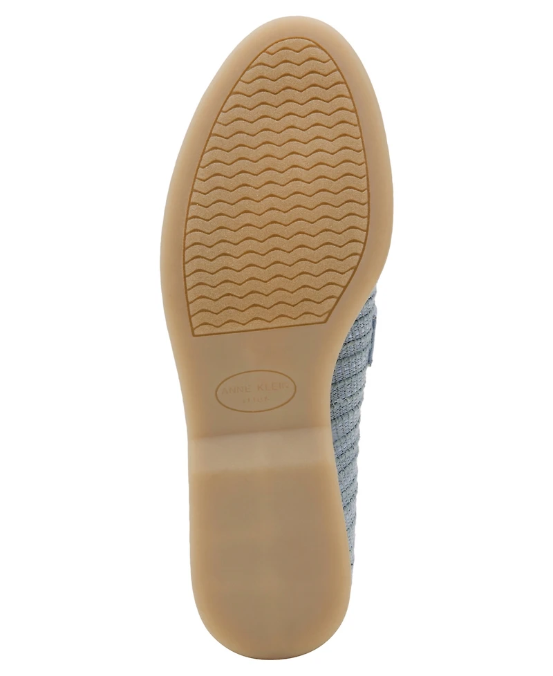 Anne Klein Women's Sadrine Slip Linen Loafers