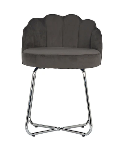 Hillsdale 25.25" Metal Catalina Vanity Stool