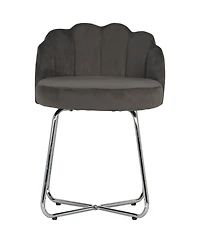 Hillsdale 25.25" Metal Catalina Vanity Stool