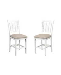 Hillsdale 42.5" Wood Bayberry Counter Height Stool