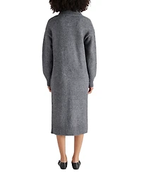 Steve Madden Women's Marl Open-Front Duster Cardigan