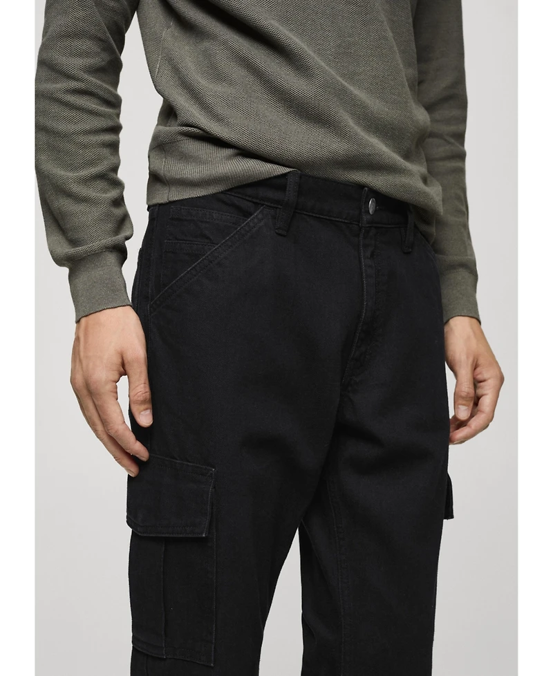 Mango Men's Cargo Jeans