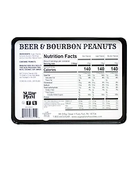 Sugar Plum Chocolates Beer Bourbon Liquor Peanuts Gift Tin, 16 oz.