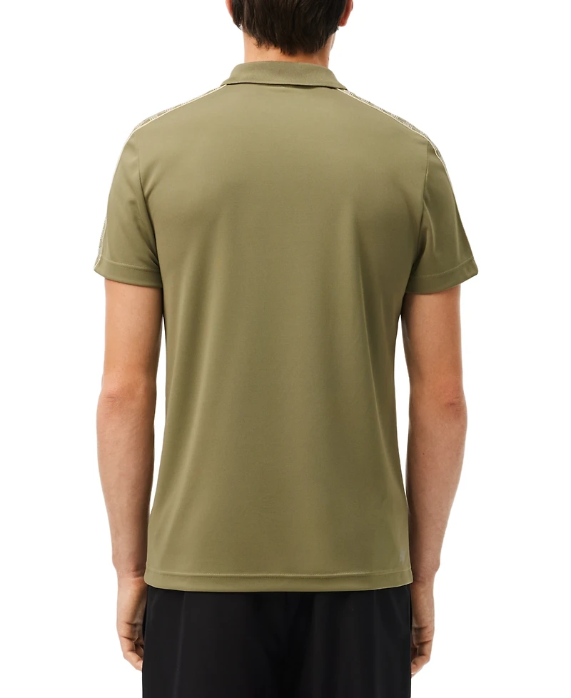 Lacoste Men's Jacquard Striped Polo Shirt - BMY