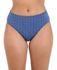 La Blanca Women's Charmed Coast Mid-Rise Bikini Bottoms