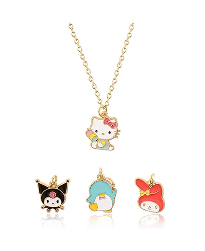 Hello Kitty Sanrio Friends Charm Set Diy With Necklace Chain