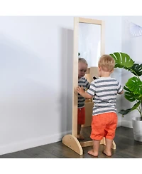 ECR4Kids Single-Sided Bi-Directional Mirror, Natural