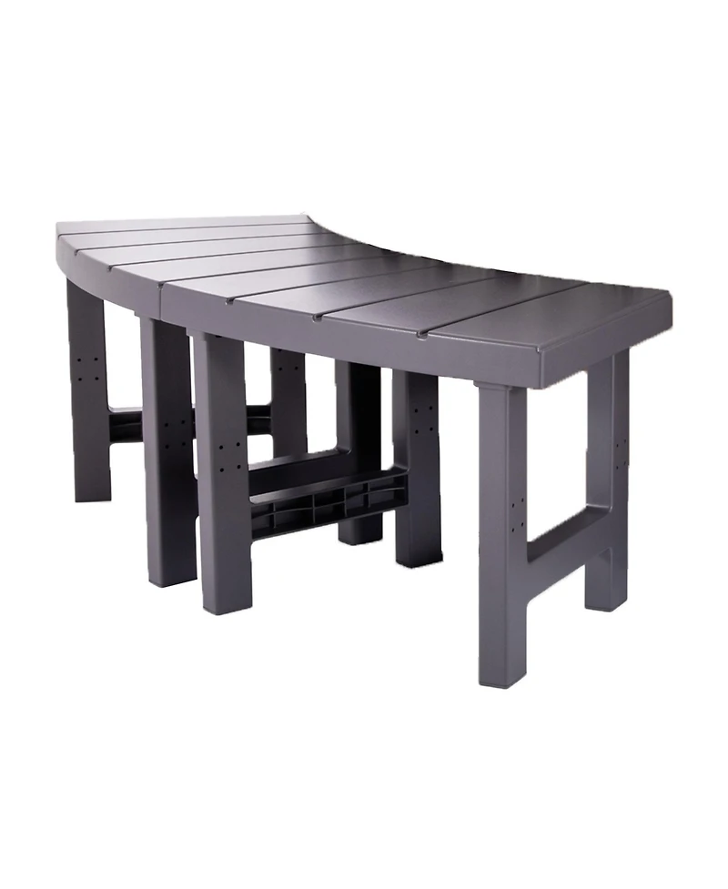 Intex 28514E 2 Medium PureSpa Accessories Benches, Compatible w/ 4 Person Spas