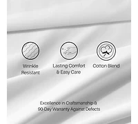 Easy Care 650TC Sheet Set - Extra Deep Pockets (22 inches), California King