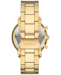 Fossil Men's Neutra Chronograph Gold-Tone Stainless Steel Watch, 44mm