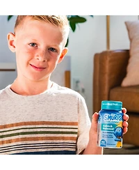 Smurfs Calm & Relaxed Kids Vitamin Gummies, Theanine, Lemon Balm & Vitamin B6 Berry Flavored, 40ct