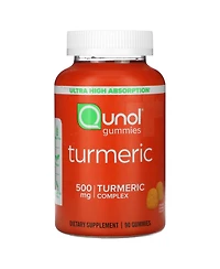 Qunol Turmeric Gummies Creamy Orange