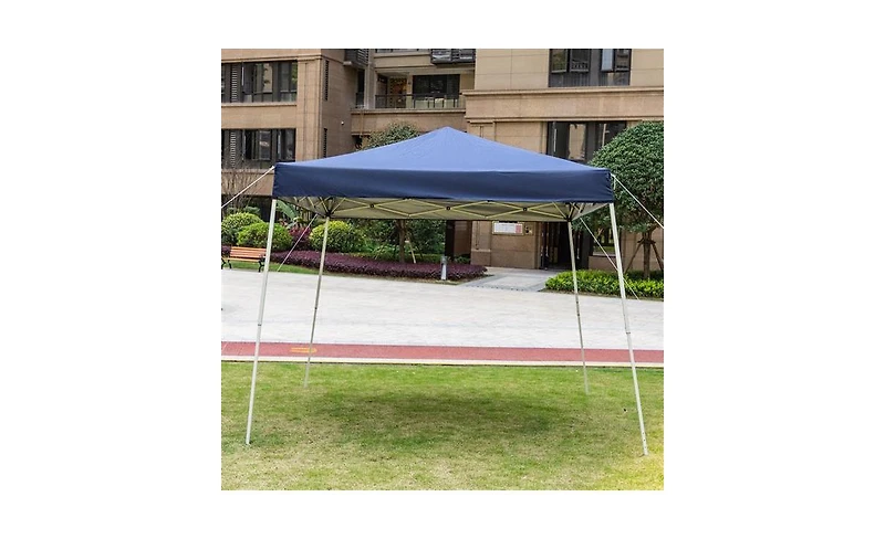 Slickblue Portable Home Use Waterproof Folding Tent Blue