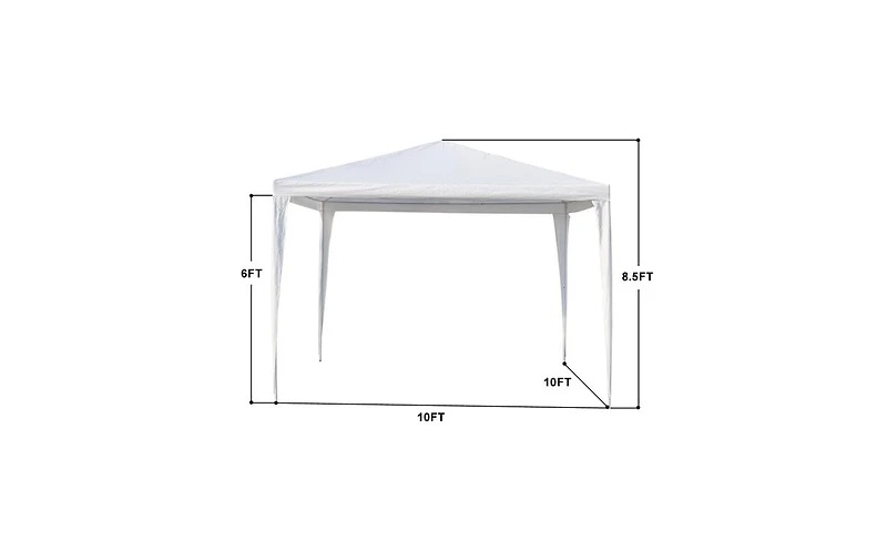 Slickblue Waterproof Tent with Spiral Tubes Durable Shelter for Outdoor Events and Camping