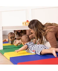 ECR4Kids SoftZone -Section Rainbow Runway Activity Mat