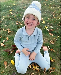 Bits & Bows Boys Golf Bobble Hat
