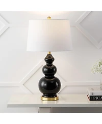 Jonathan Y Bowen Contemporary Transitional Ceramic Gourd Led Table Lamp