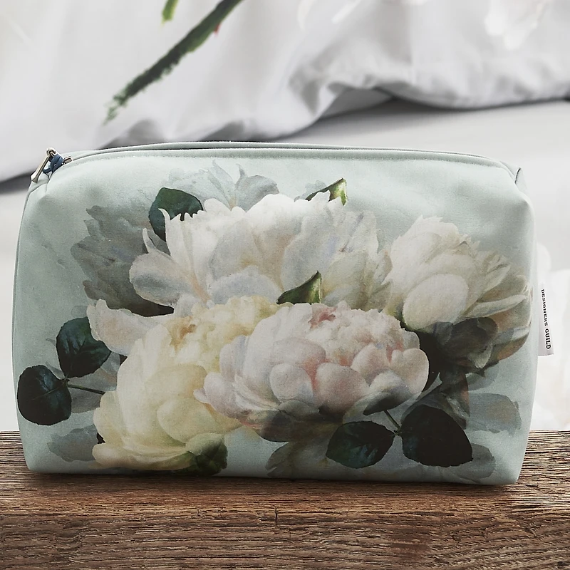 Peonia Grande Zinc Medium Toiletry Bag