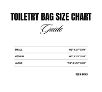 Peonia Grande Zinc Small Toiletry Bag