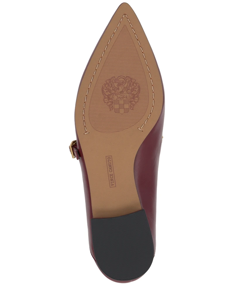 Vince Camuto Women's Aylin Chain Strap Ballet Flats