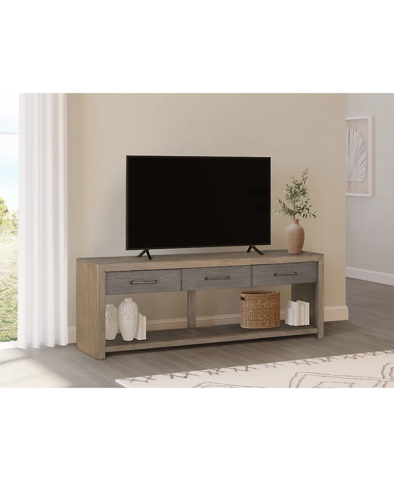 Portmore 80" Wood Console Tv Stand