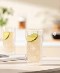 Bodum Skal Double-Walled Gin Tonic/Highball Glasses, Set of 2