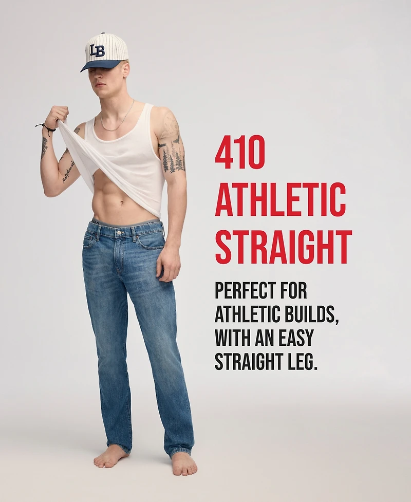 Lucky Brand Men's 410 Athletic Straight Stretch Jean
