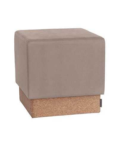 Seville Classics The Vineyard Collection Cork Storage Ottoman