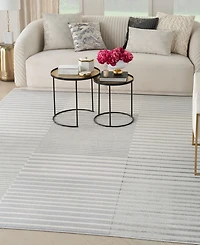 Nourison Home Brushstrokes BSK04 7'10"x9'10" Area Rug