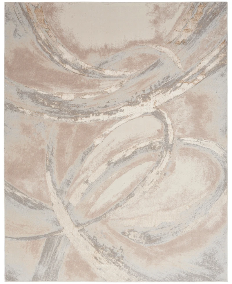 Nourison Home Brushstrokes BSK01 7'10"x9'10" Area Rug