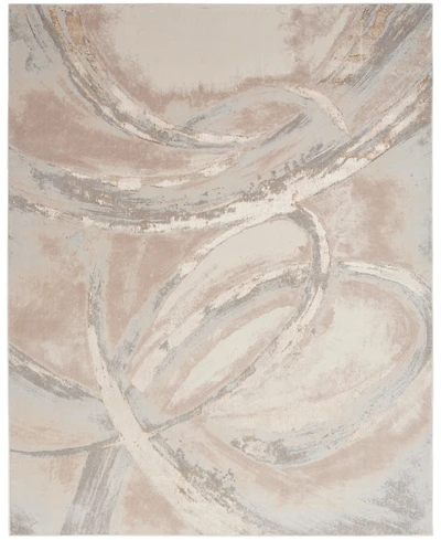 Nourison Home Brushstrokes BSK01 7'10"x9'10" Area Rug