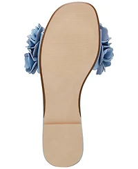 Steve Madden Women's Flo Ruffle Slide Sandals
