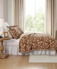 Laura Ashley Marta Reversible 3-Pc. Quilt Set, King