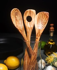 BeldiNest Olive Wood Spoons, Set of 3