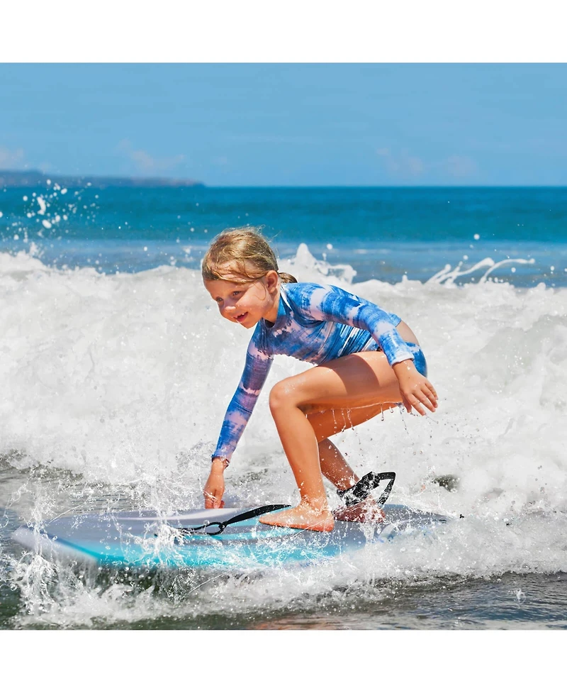 37" Lightweight Body Board with Eps Core Xpe Deck Hdpe Bottom Crescent Tail