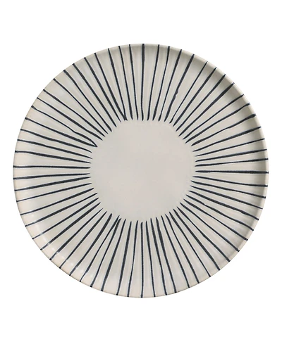 Porto Brasil Elemento Stoneware Dinner Plates, Set of 6