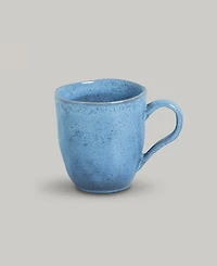 Porto Brasil Stoneware Coffee Mugs, Set of 4