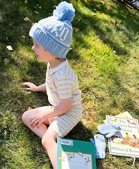 Bits & Bows Boys Blue Mittens
