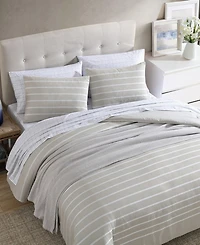 Nautica Hadley Reversible 3-Pc. Comforter Set, King
