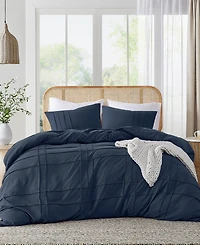 510 Design Porter Pleated 3-Pc. Duvet Cover Set