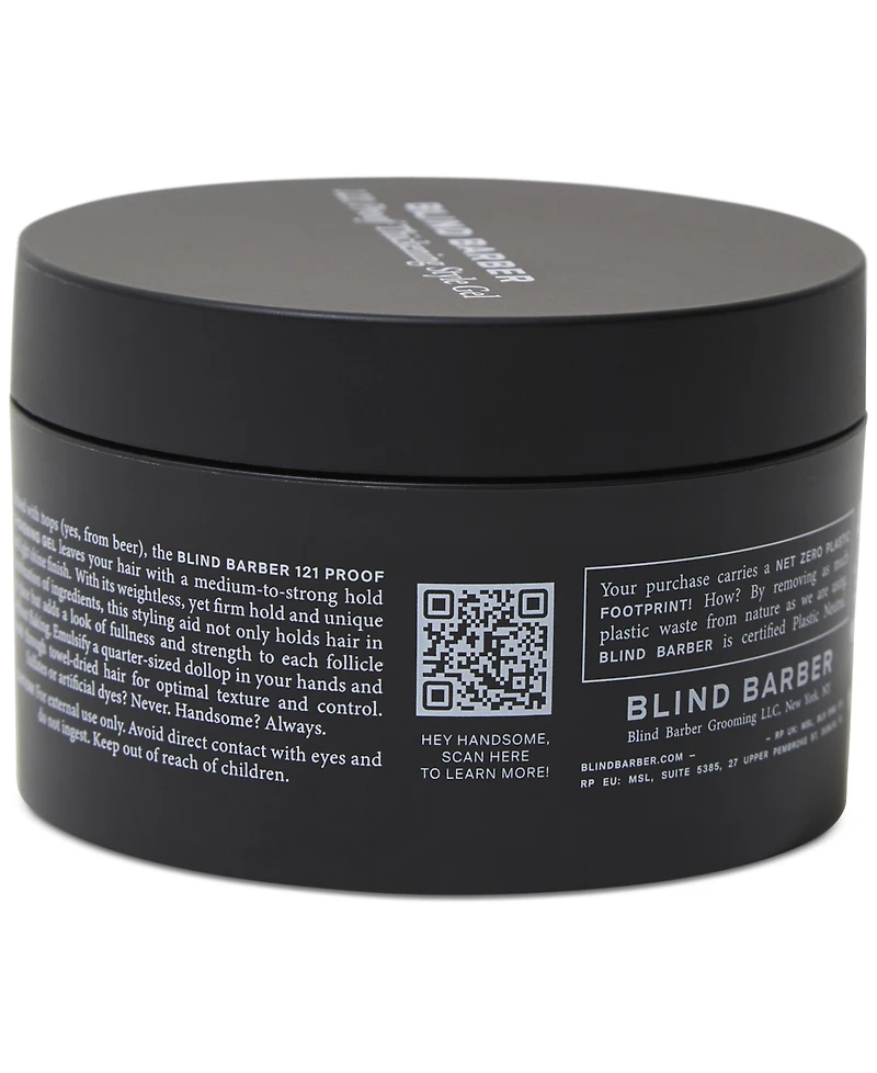 Blind Barber 121 Proof Thickening Style Gel, 2.5 oz.