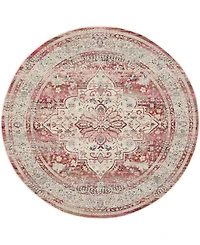 Nourison Home Vintage Kashan VKA07 6'x6' Round Area Rug