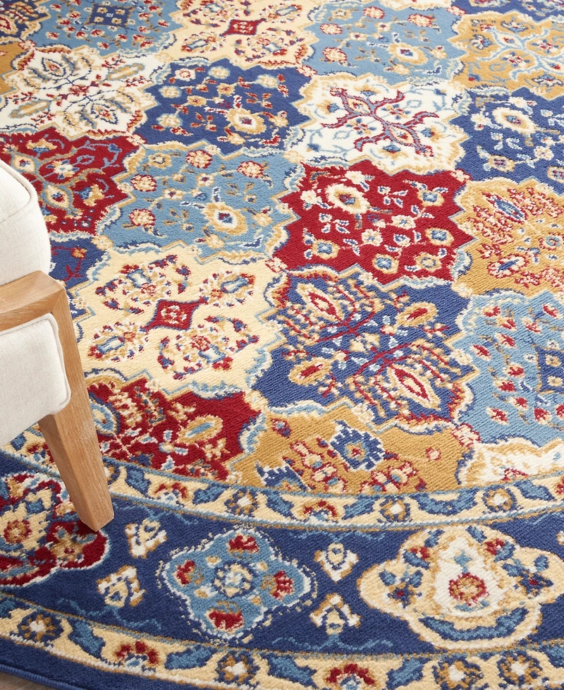 Nourison Home Grafix GRF31 8'x8' Round Area Rug