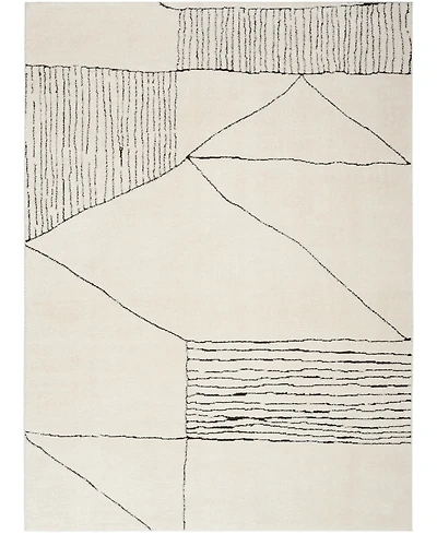 Nourison Home Modern Comfort MNC02 5'3"x7' Area Rug