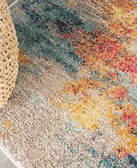 Nourison Home Celestial CES15 4'x4' Round Area Rug