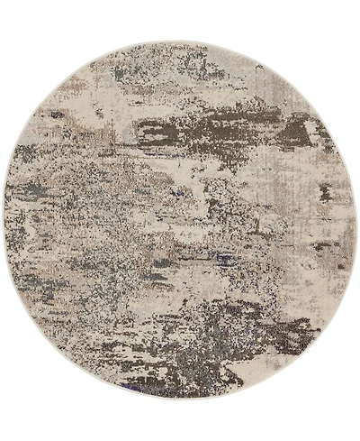 Nourison Home Celestial CES02 7'10"x7'10" Round Area Rug