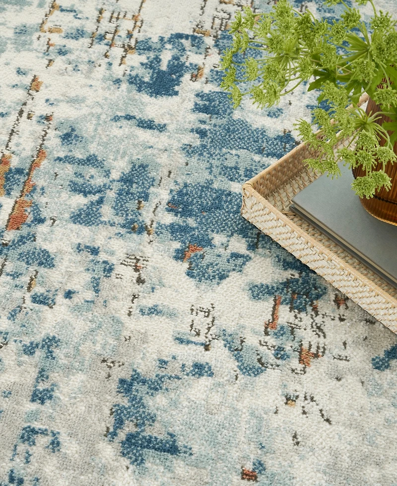 Nourison Home Quarry QUA01 7'10"x9'10" Area Rug