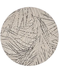 Nourison Home Rustic Textures RUS17 5'3"x5'3" Round Area Rug